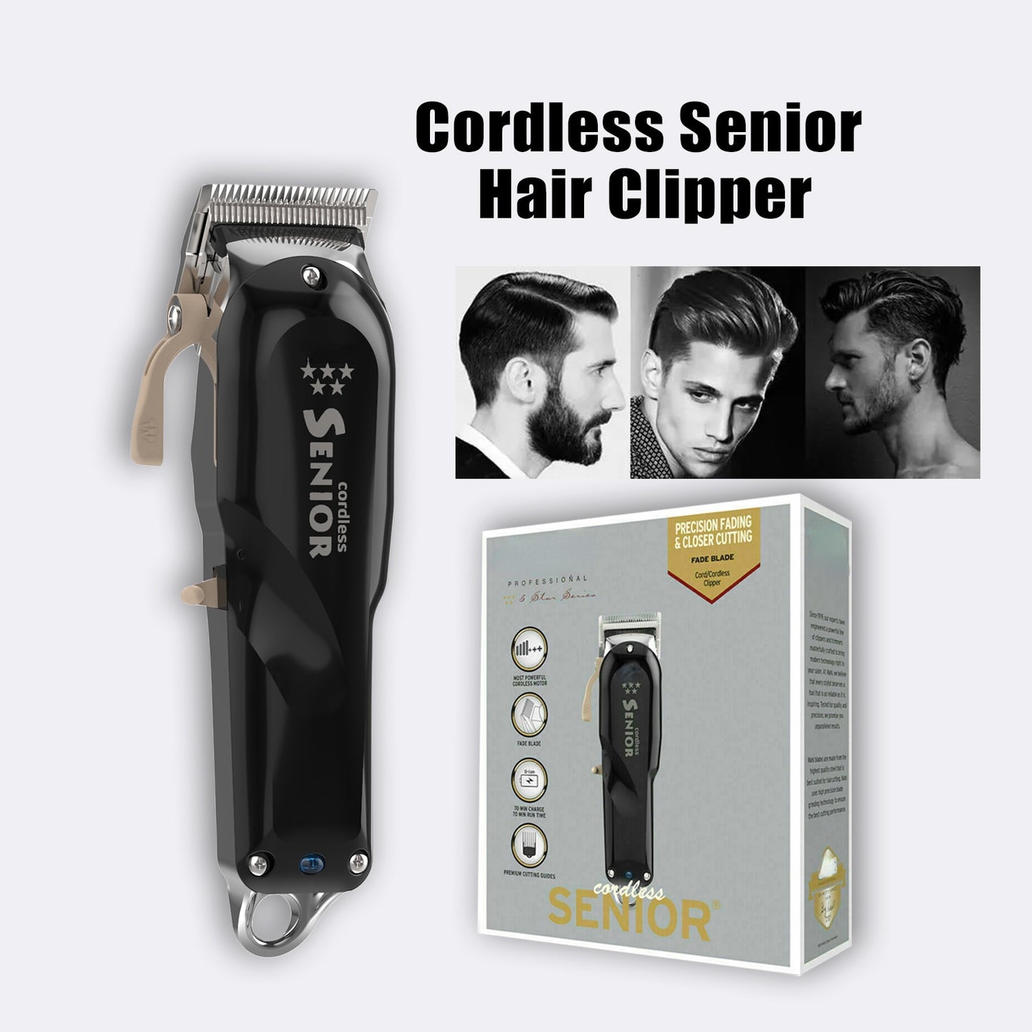 Electric Cordless Hair Clipper