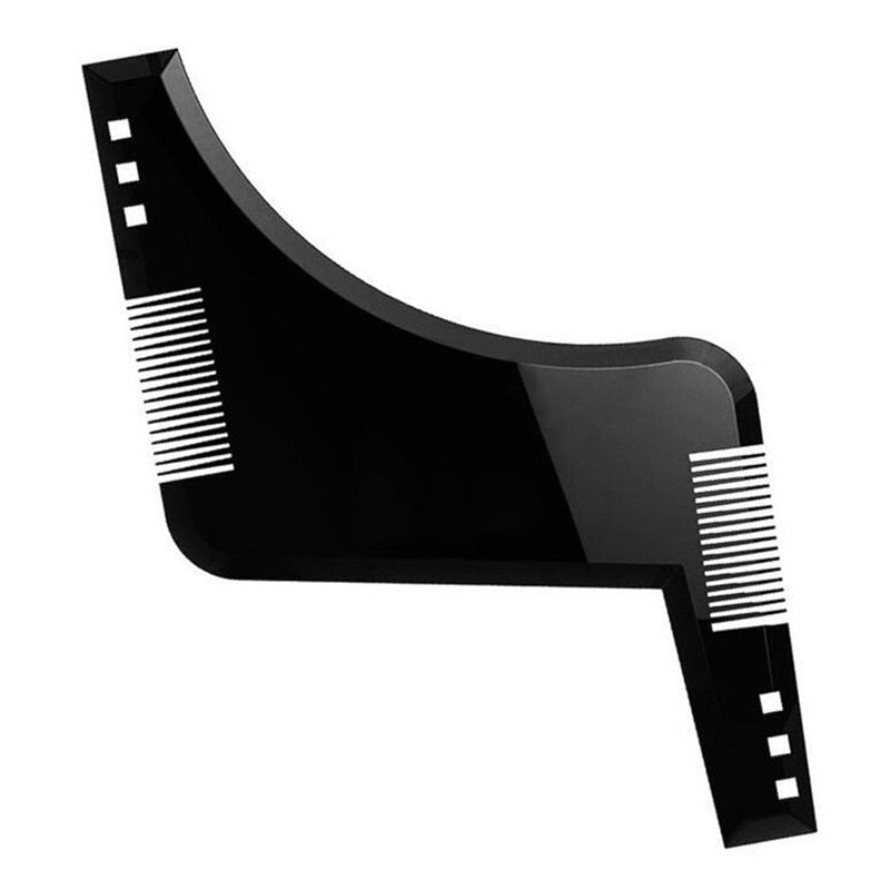 Beard Shaping Styling Template