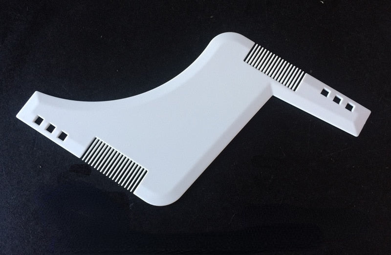 Beard Shaping Styling Template