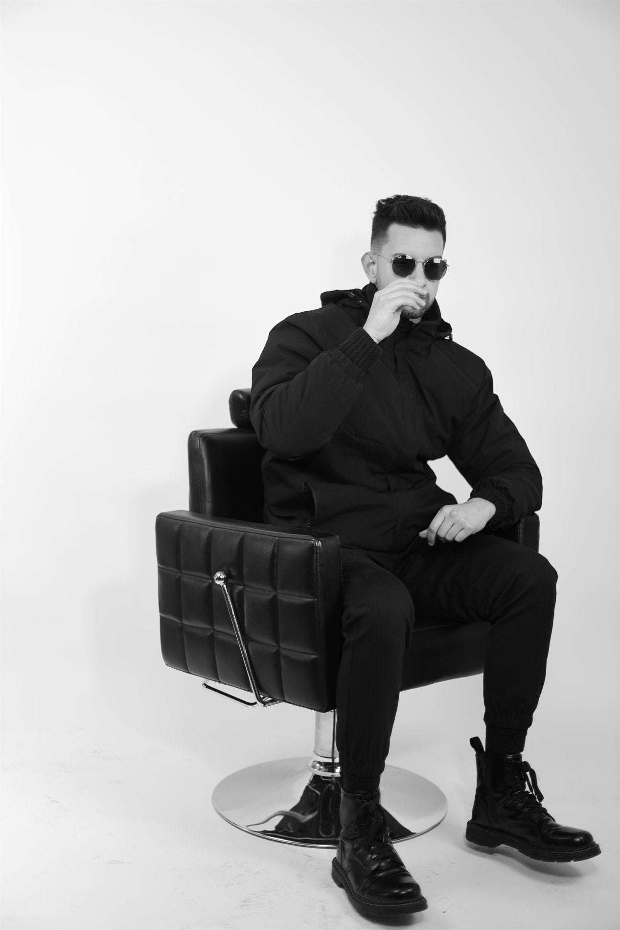 MENSPOT fashion chair editorial visual